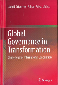 Global governance in transformation