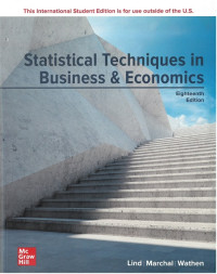 Statistical Techniques in Business and Economics
