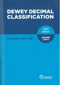 Dewey Decimal Classification, 2020, Volume 2