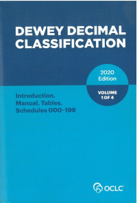 Dewey Decimal Classification, 2020, Volume 1