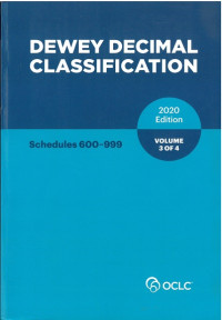 Dewey Decimal Classification, 2020, Volume 3