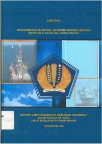 Laporan pengembangan model ekonomi makro lainnya model nilai tukar dan harga minyak