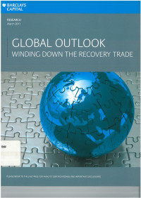 Global outlook winding down the recovery trade