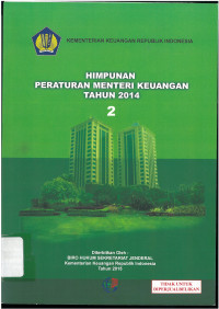 Himpunan peraturan menteri keuangan tahun 2014