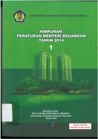 Himpunan peraturan menteri keuangan tahun 2014