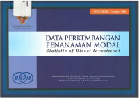 Data perkembangan penanaman modal