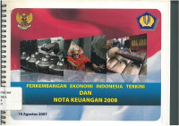 Perkembangan ekonomi Indonesia dan nota keuangan 2008