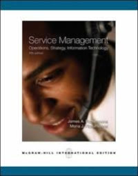 Service management: operation, strategy, information technology