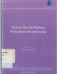 Sistem dan kebijakan perbankan di Indonesia