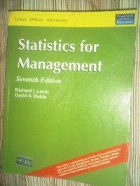 Statistics for management