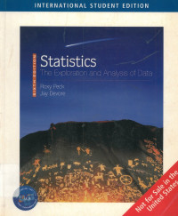 Statistics the exploration and analysis of data