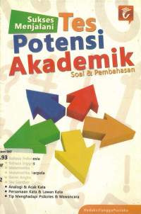 Sukses menjalani tes potensi akademik: soal & pembahasan