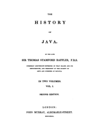 Image of The History of Java