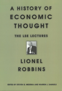 A history of economic thought