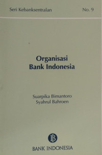 Organisasi bank Indonesia