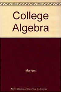 College algebra with applications