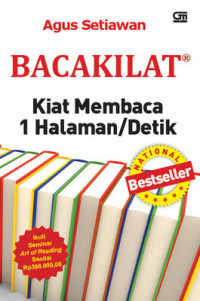 Baca kilat: kiat membaca satu halaman/detik