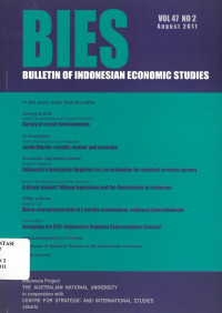 BIES Bulletin of Indonesian Economic Studies