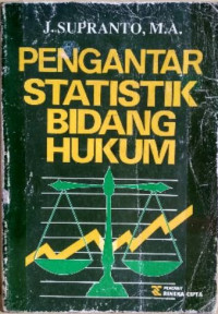 Pengantar statistik bidang hukum