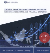 Statistik Ekonomi dan Keuangan Indonesia April 2019