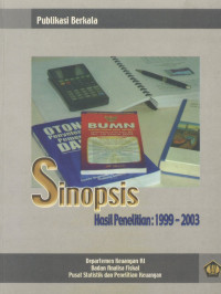 Sinopsis Hasil Penelitian : 1999- 2003