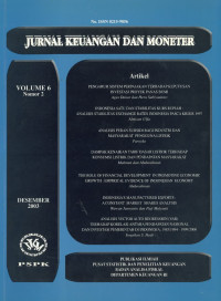 Jurnal Keuangan dan Moneter