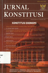 Jurnal konstitusi