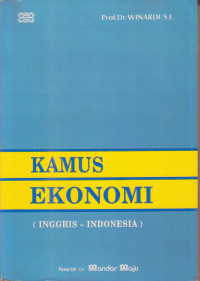 Kamus ekonomi (Inggris-Indonesia)