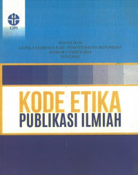 Kode etika publikasi ilmiah