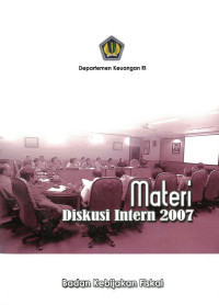 Materi Diskusi Intern 2007