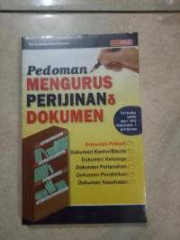 Pedoman mengurus perijinan dan dokumen