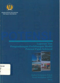 Laporan tim: pengembangan perhitungan model potensi pajak sektoral