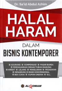 Halal haram dalam Bisnis Kontemporer
